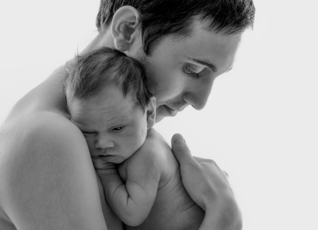 Dad and son