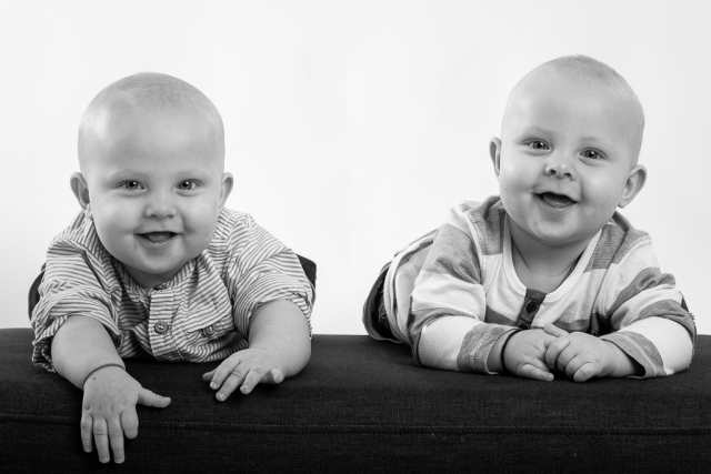 Twins portrait
